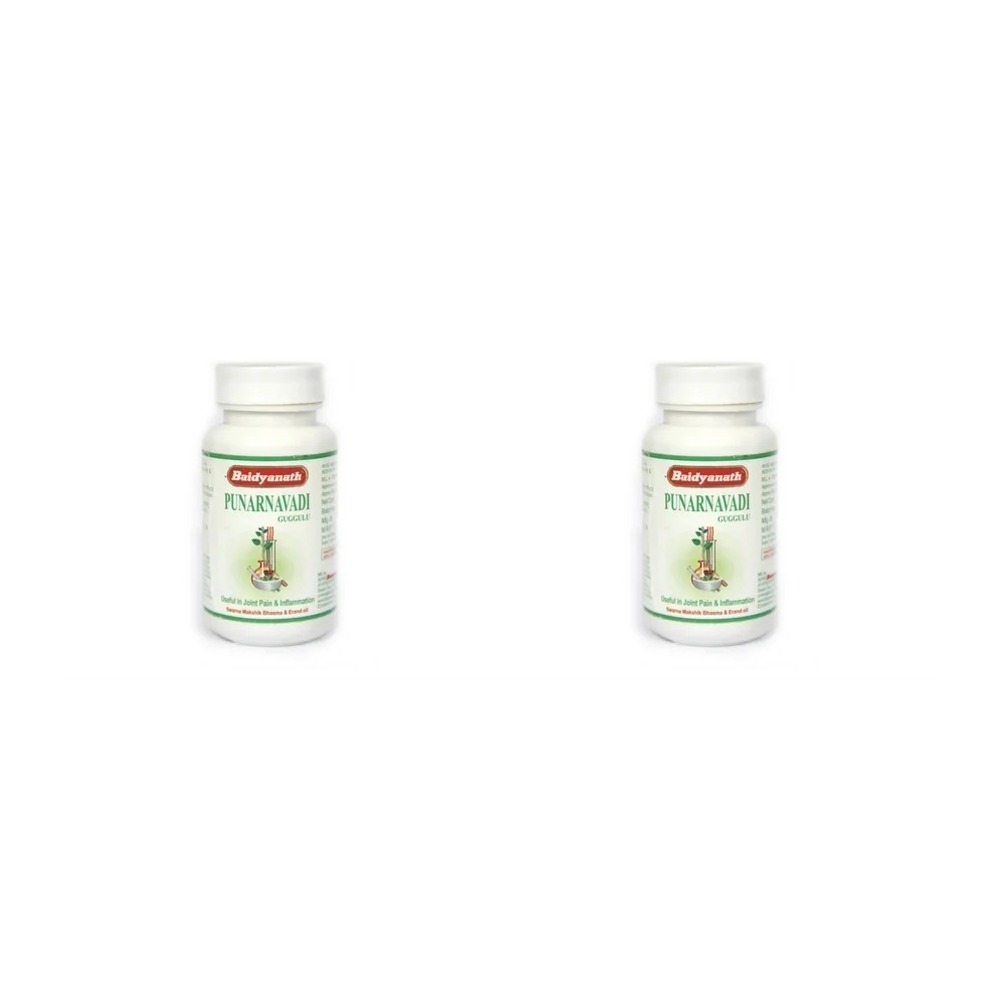 Пунарнавади Гуггул Baidyanath, 2 банки, 240 таблеток - мочевыводящая система