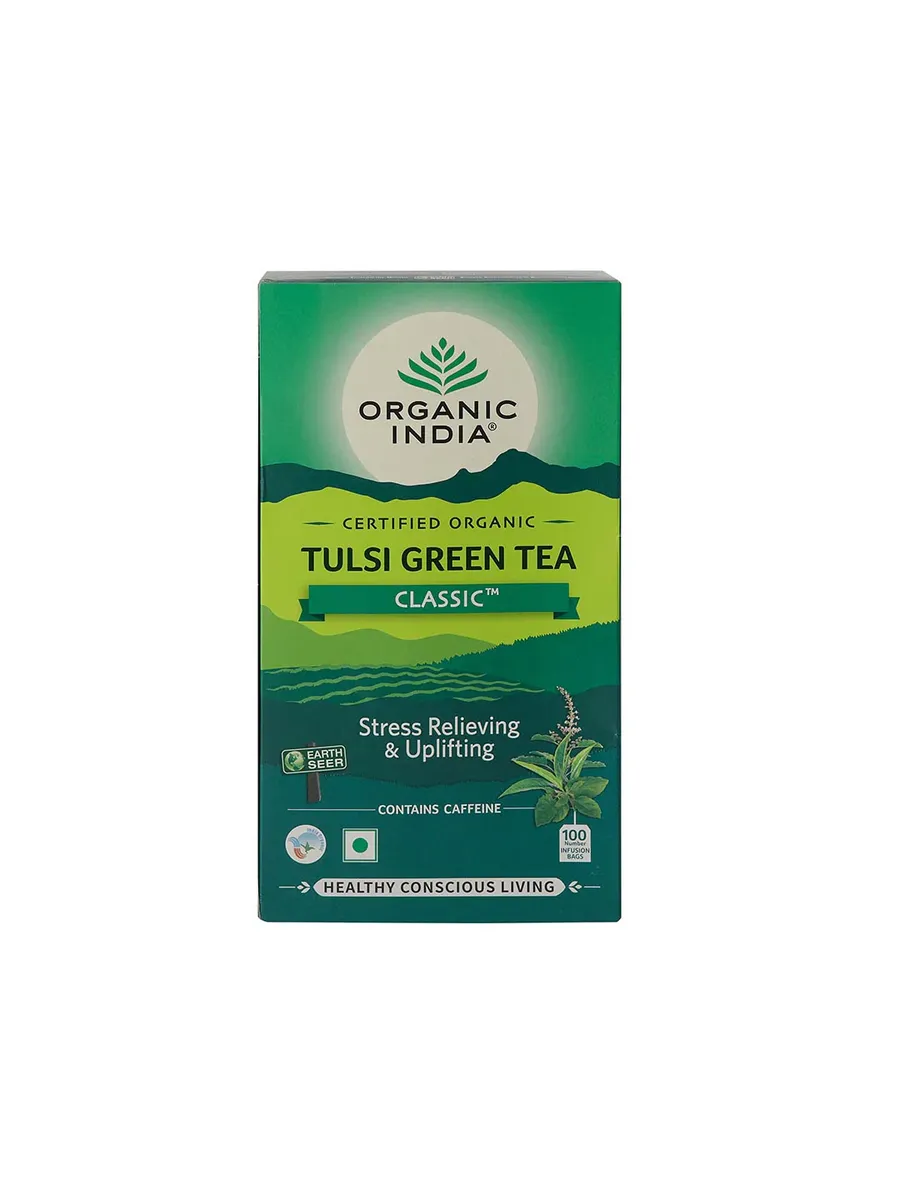 Чай Тулси Оригинальный Organic India, 25 пакетиков - чай