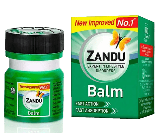 Зелёный бальзам Zandu, 8 мл - аюрведический бальзам