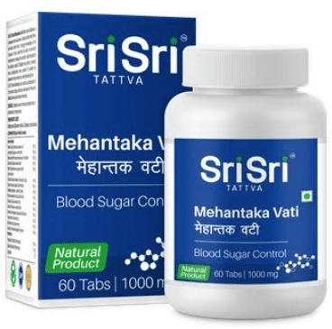 Механтака вати Sri Sri Tattva, 60 таблеток - сахар и обмен веществ