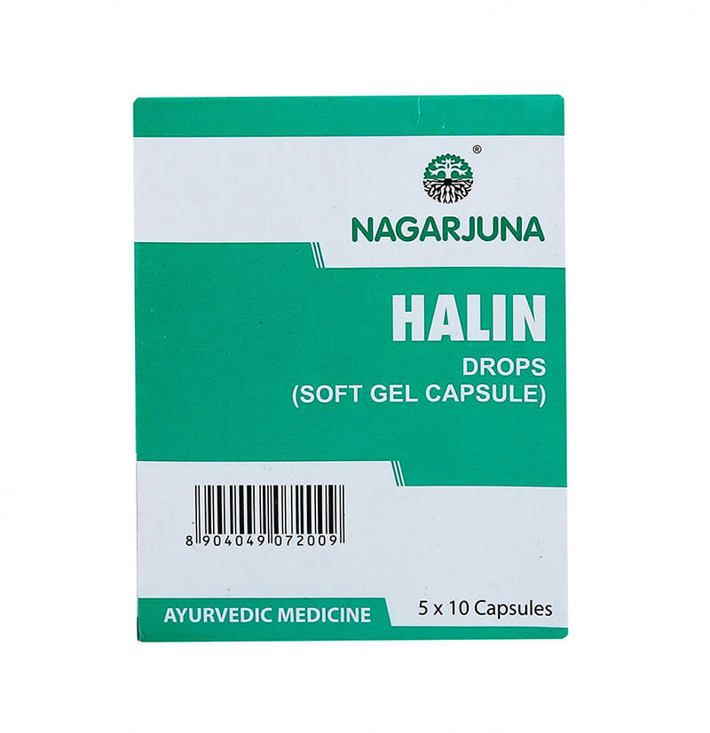 Капли Халин Nagarjuna - для дыхания
