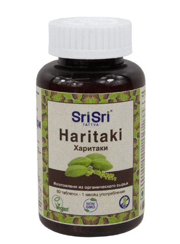 Харитакки Sri Sri Tattva, 60 таблеток - для пищеварения
