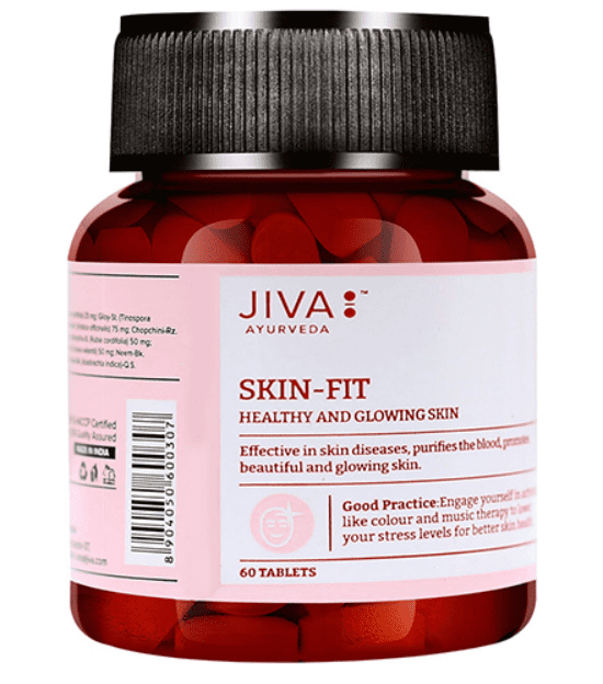 Скин-фит Jiva, 60 таблеток - для кожи