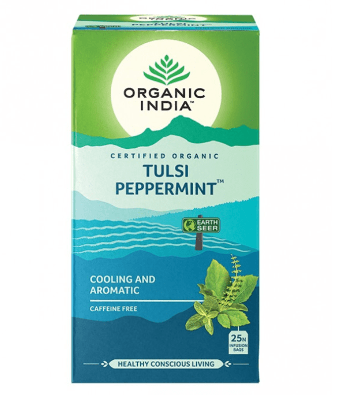 Чай Тулси с мятой Organic India, 25 пакетиков - чай